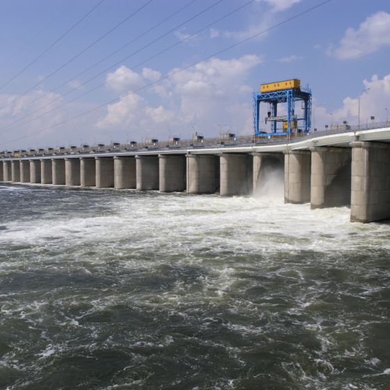 Russian Armed Forces Mined Dam at Kakhovka Reservoir
