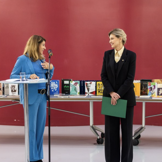 The First Lady of Ukraine in the Most Popular German Library