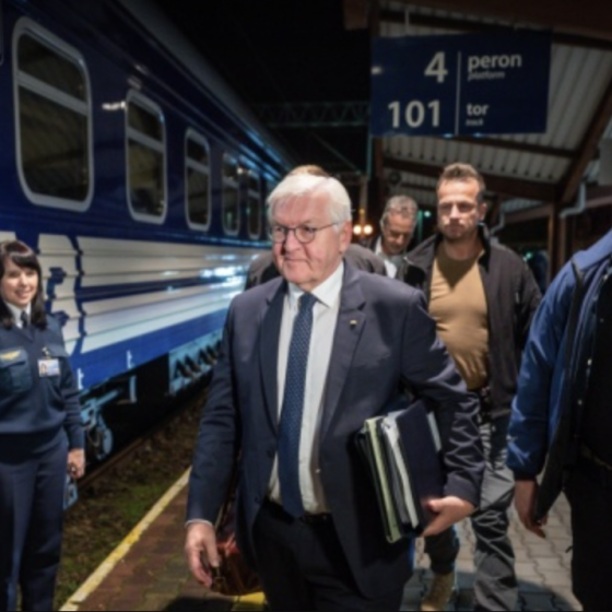 The President of Germany Arrived in Kyiv
