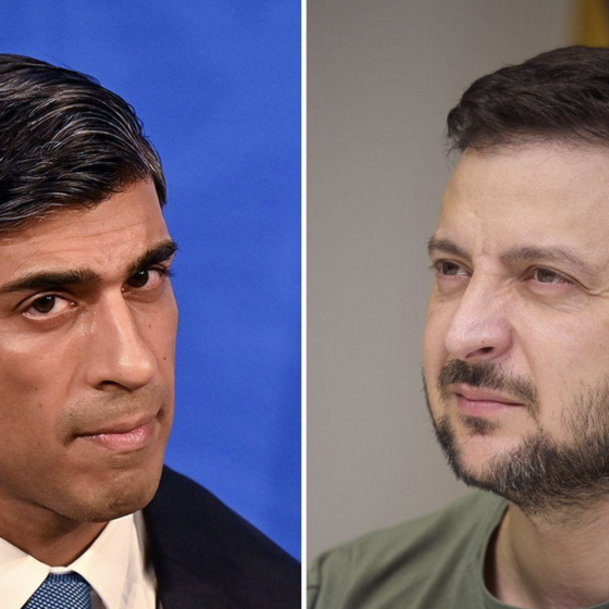First Dialogue of Rishi Sunak and Volodymyr Zelenskyy