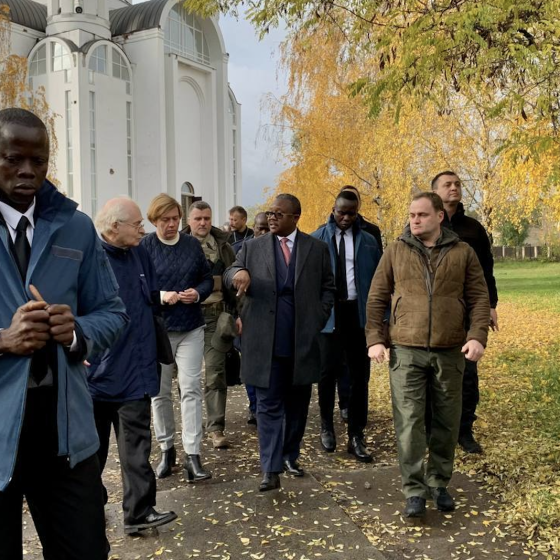 President of Guinea-Bissau Arrived in Ukraine