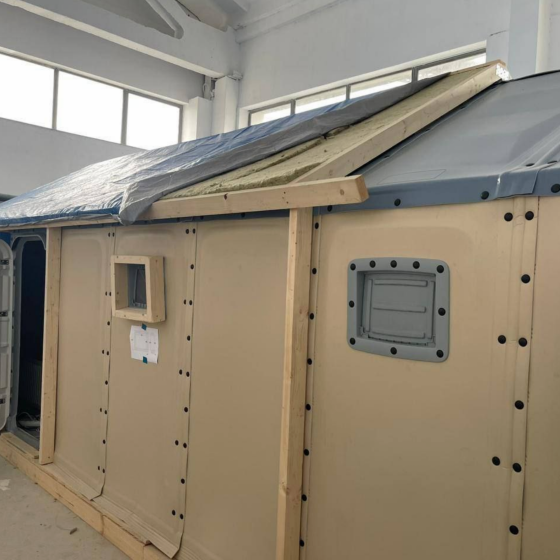 Eurocommission Organises Mobile Town in Bucha