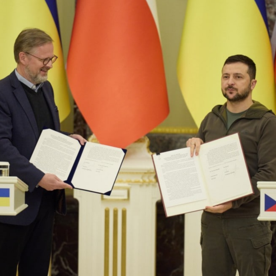 Czech PM Petr Fiala Came to Kyiv 