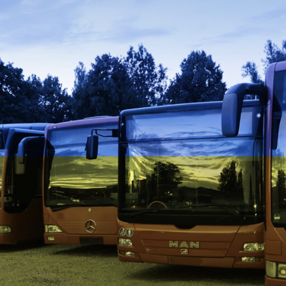  “Deutsche Bahn” and Kazakh Diaspora Gifted Kyiv With 19 Buses