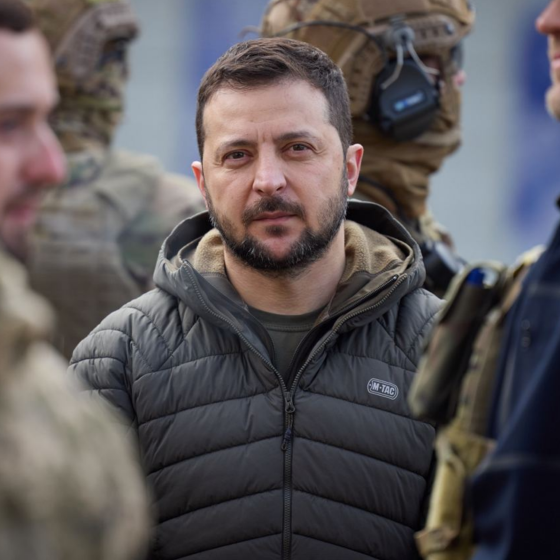Zelenskyy in Kherson