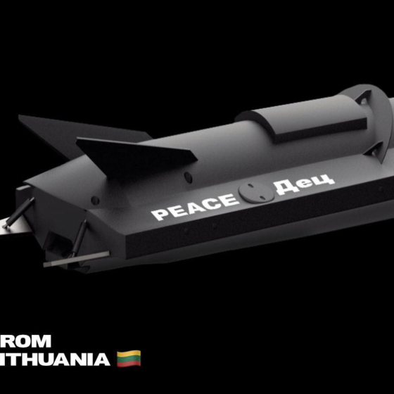 Lithuanians Bought Ukrainians a Sea Drone for $250.000