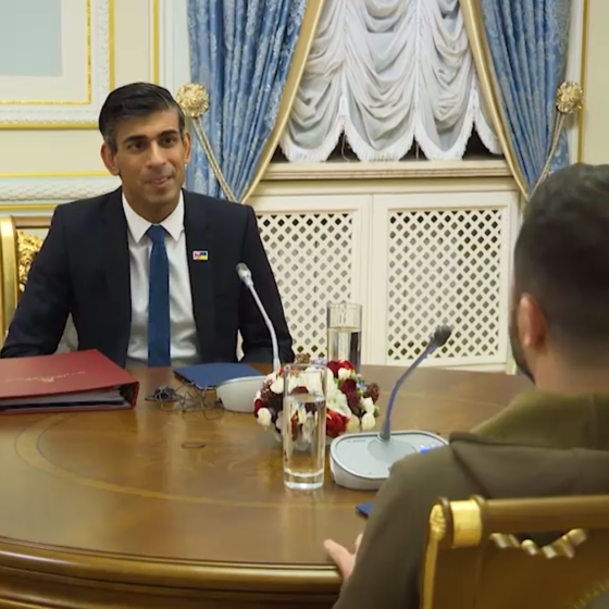 Rishi Sunak Arrived in Kyiv