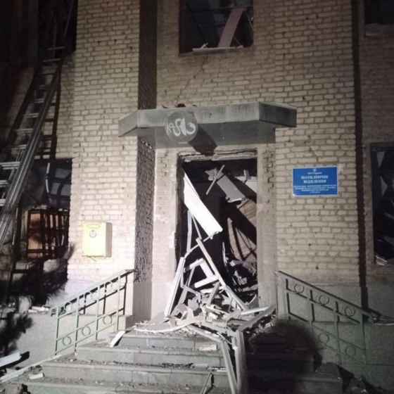 Night Missile Attack on the Maternity Ward. Baby Died