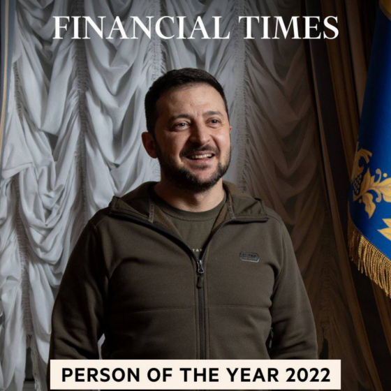 Zelensky — Person of the Year 2002 According to “Financial Times”