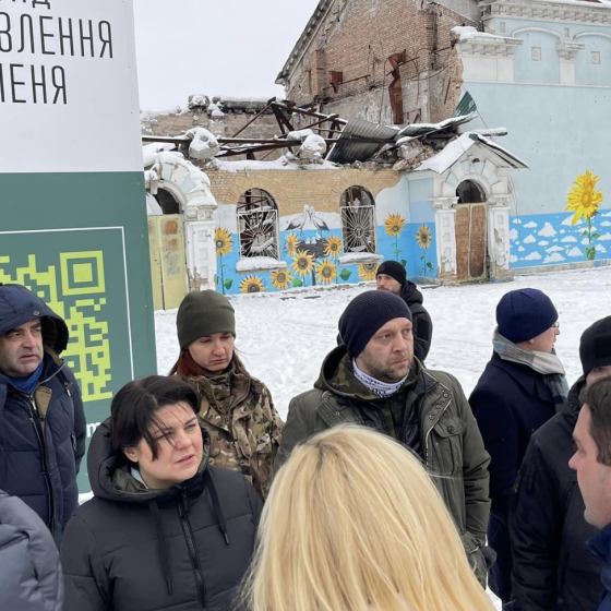 PM Moldova Arrived in Ukraine