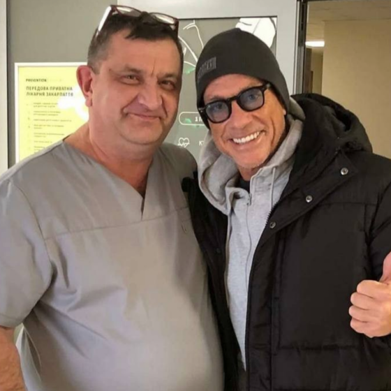 Jean Claude Van Damme Arrived in Ukraine