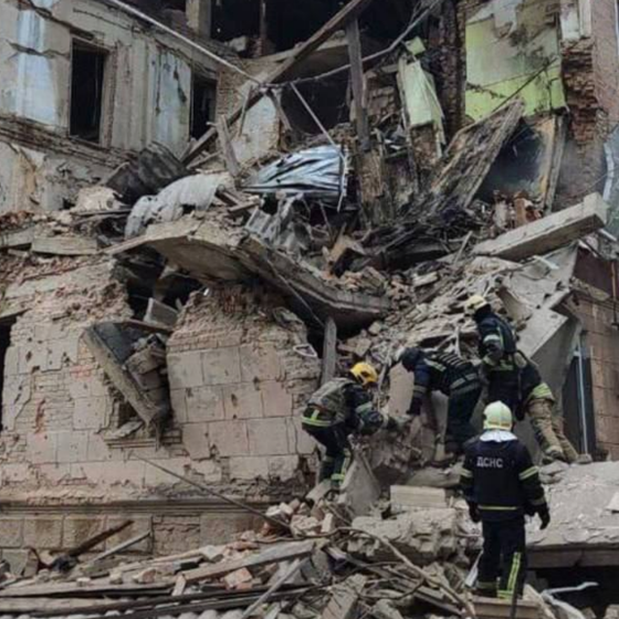 Missile Hit the House With 3 Children, 2 and 7 Years Old