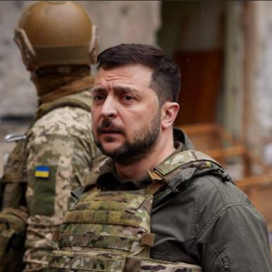 Zelenskyy Arrived in Bakhmut
