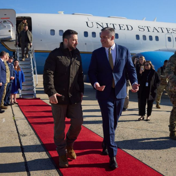 Zelenskyy Landed in the USA