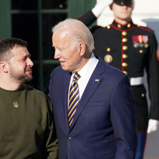 Start of Bilateral Meeting of Zelenskyy and Biden