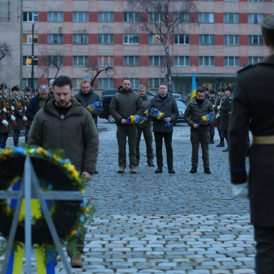 Zelenskyy’s Visit to Lviv. Photos