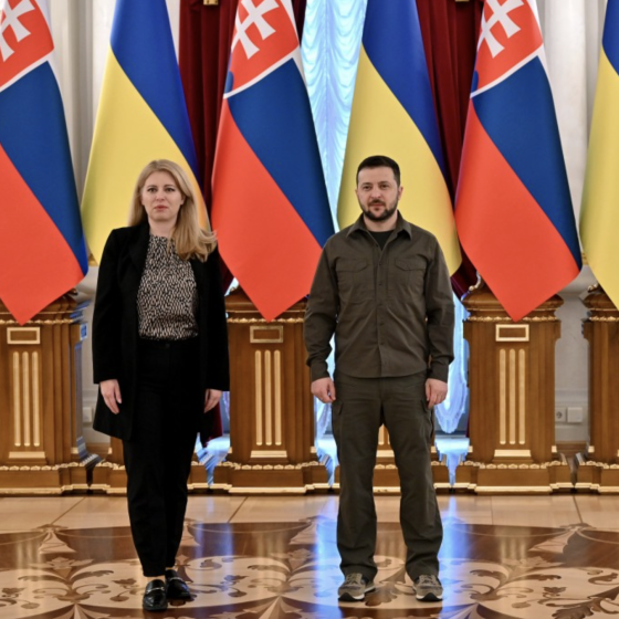 Dialogue Between the Presidents of Ukraine and Slovakia