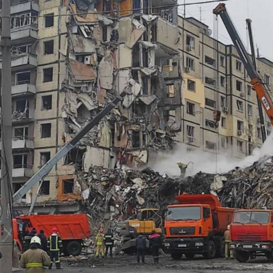 Lithuanian President About RU Terrorist Attack Against Dnipro 