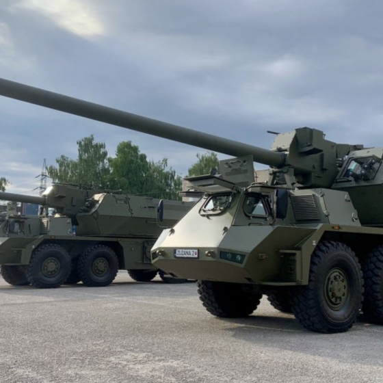 Slovakia Supplies Ukraine With “Zuzana-2”