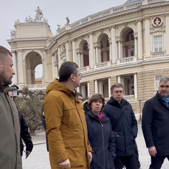 Catherine Colonna Arrived in Odesa
