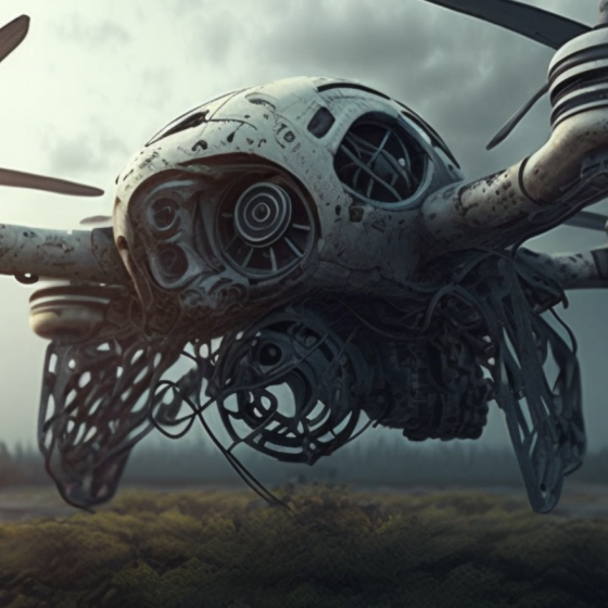 Ukrainian Engineers Develop Vehicles for Army of Drones