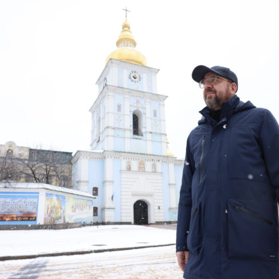 Charles Michel Arrived in Kyiv