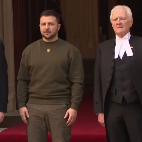 Zelenskyy at Buckingham Palace