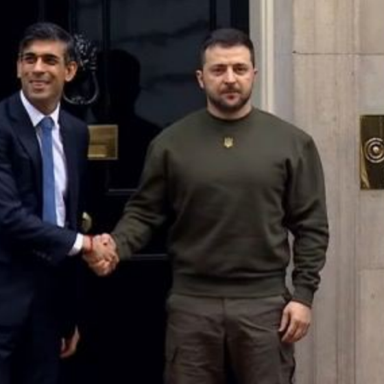Zelensky on Downing Street