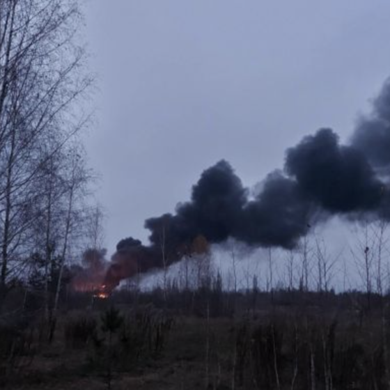 Massive Rocket Attack Against Ukraine. February 10