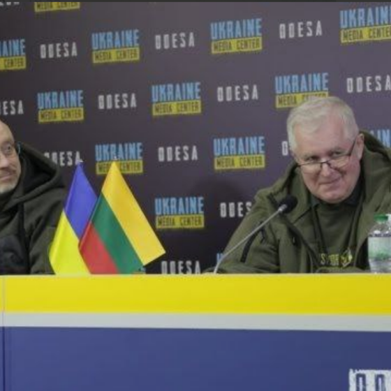 Arvydas Anusauskas Came to Odesa 