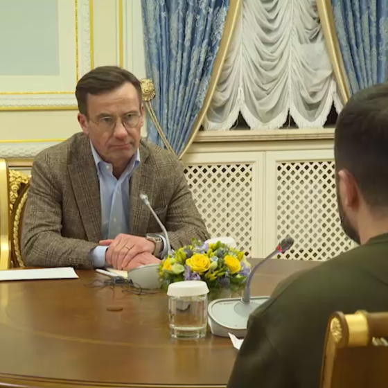 The PM of Sweden Arrived in Ukraine