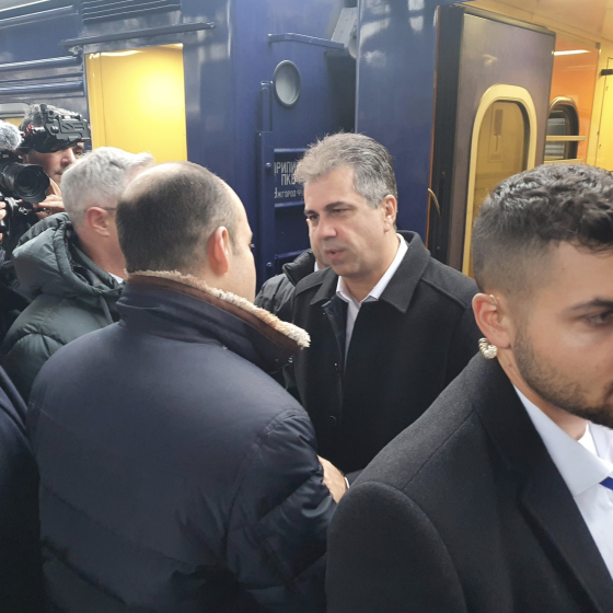 The Minister of FA of Israel Came to Kyiv