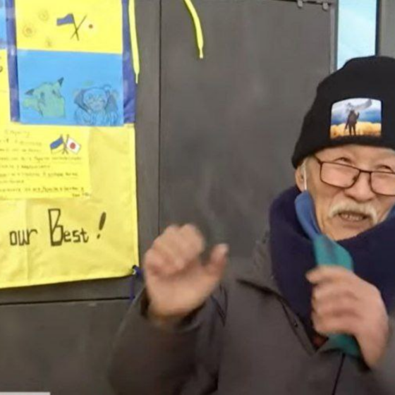 Japanese Volunteer Fell in Love With Kharkiv   