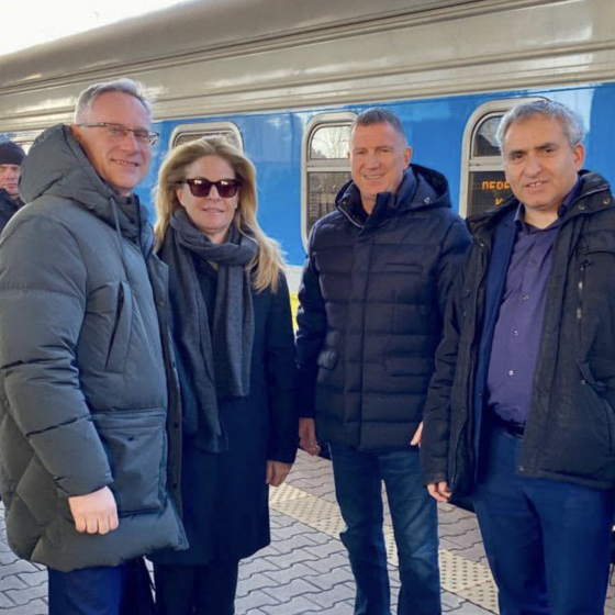 Israeli Parliamentarians Arrived in Kyiv