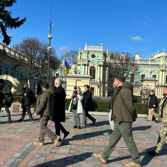 Biden and the US Delegation in Kyiv. Photos