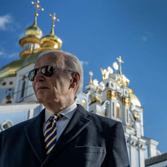 Biden in Ukraine. February 2023. Photos