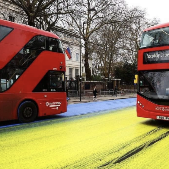 London Greets Ukraine