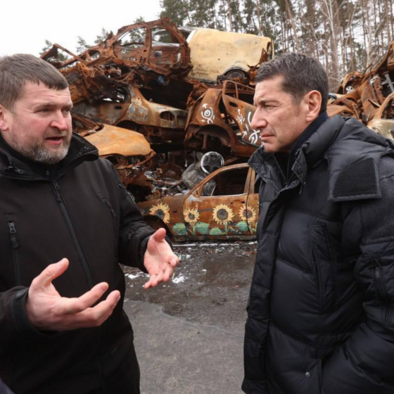 The Mayor of the City of Cannes Arrived in Ukraine