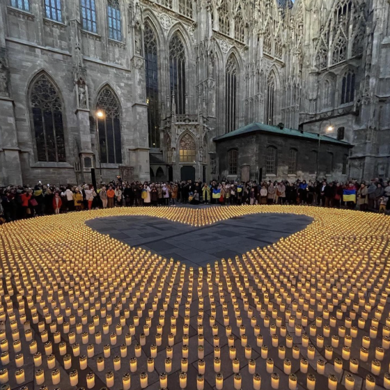 5.000 Candles for Ukrainian Children