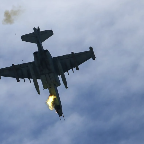 Ukrainian “Stinger” Destroyed Russian “Su-25” Over Avdiivska
