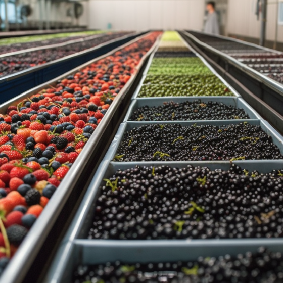 What are the opportunities for foreign investors in the Ukrainian fruit and berry production market, and how can they enter the market?