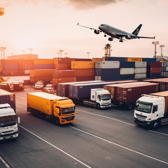 What types of transportation modes are available in Ukraine, and how do logistics providers leverage them to serve businesses?