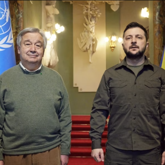 Guterres Arrived in Kyiv