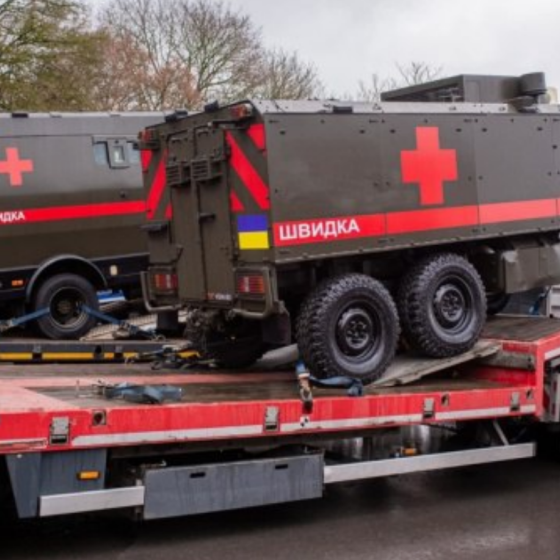 Luxembourg Support Ukrainian Paramedics 