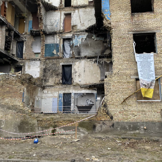Architecture Students Restore Banksy House 