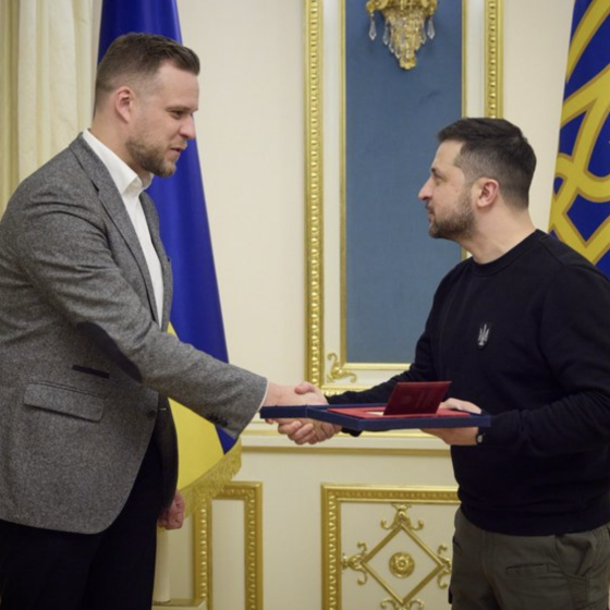 “Order of Prince Yaroslav” to Lithuania From Ukraine
