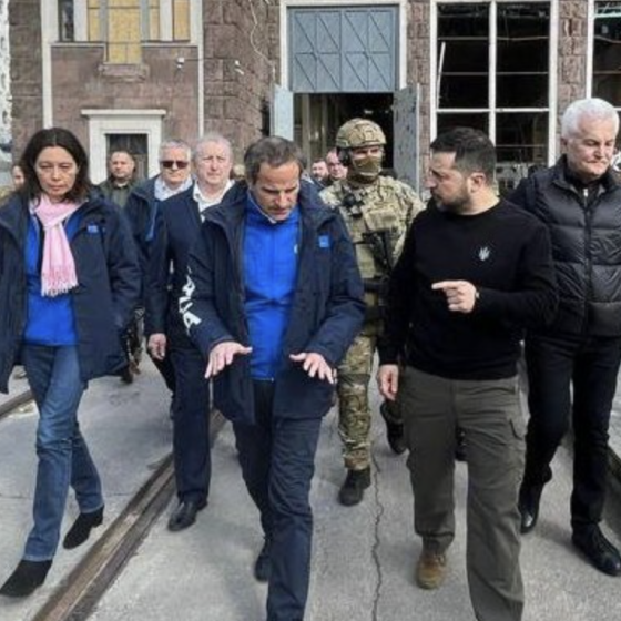 IAEA in Zaporozhia 