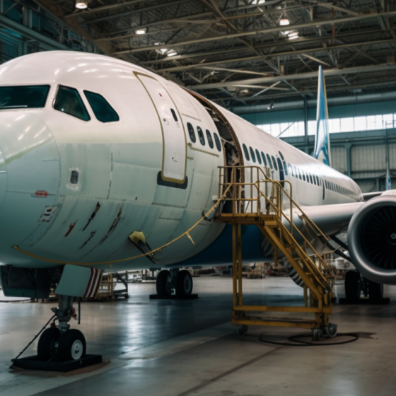What are the major technological advancements taking place in the Aerospace industry in Ukraine?
