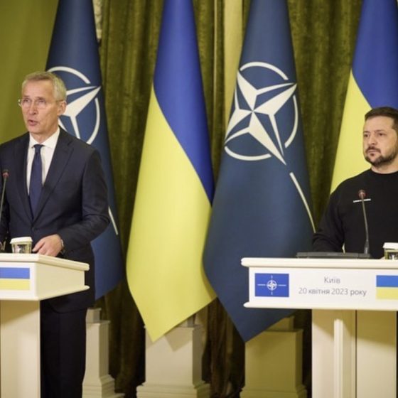 Negotiations of Zelenskyy and Stolntenberg
