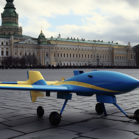 The Award for the Landing Ukrainian UAV in Moscow 